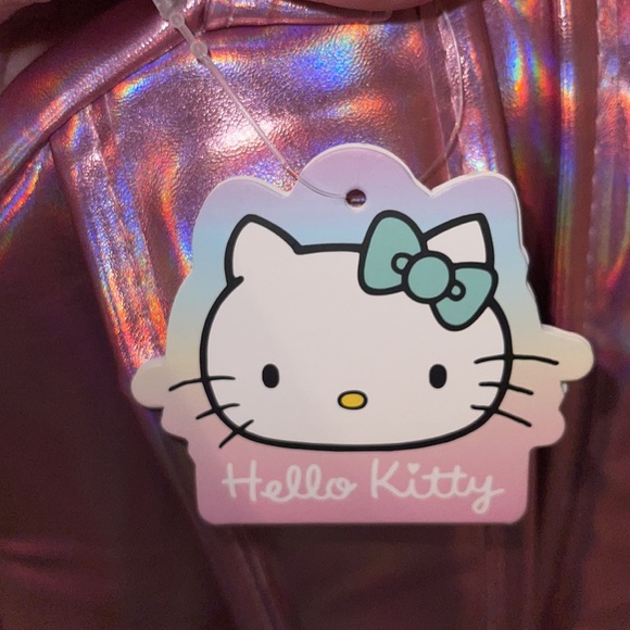 Hello Kitty Rainbow Furry Backpack - Picture 5 of 6